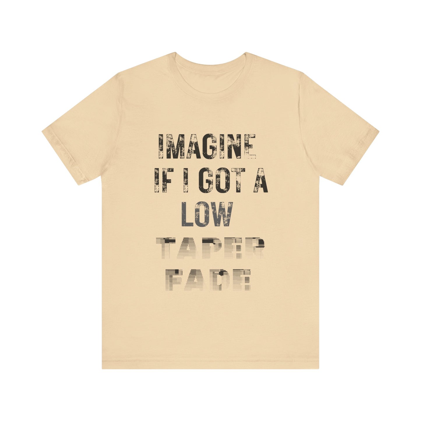 Low Taper Fade #3 Unisex Jersey Tee