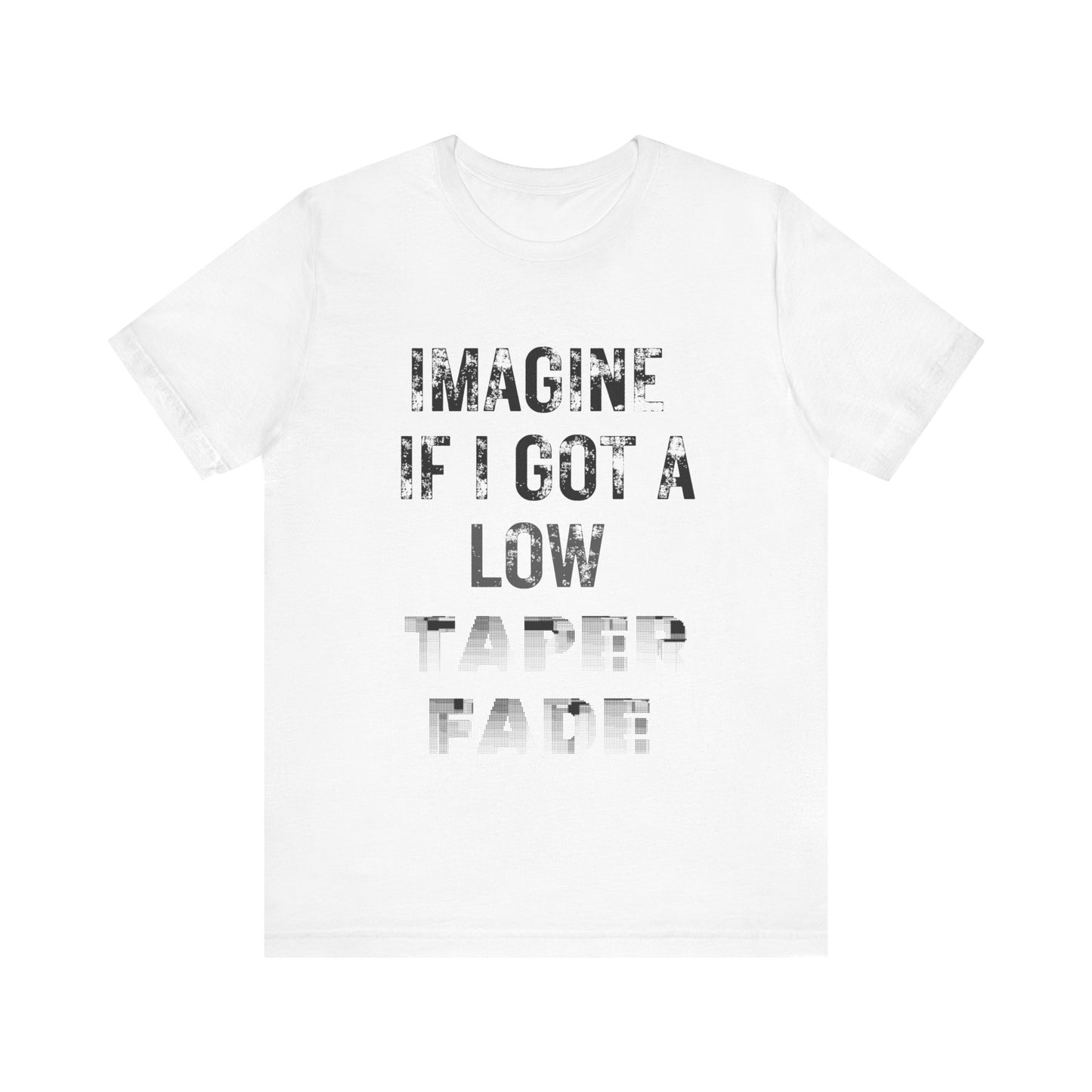 Low Taper Fade #3 Unisex Jersey Tee