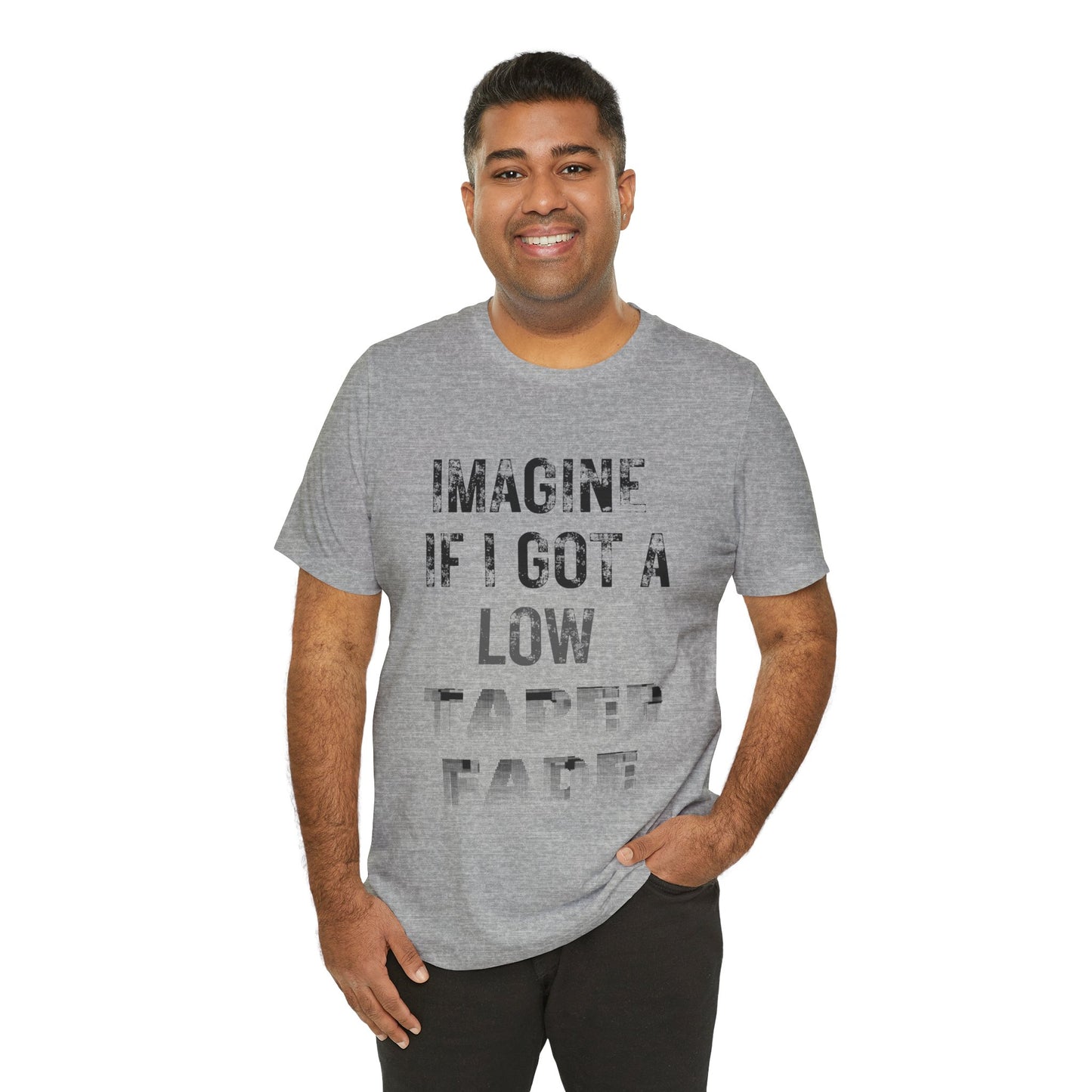 Low Taper Fade #3 Unisex Jersey Tee