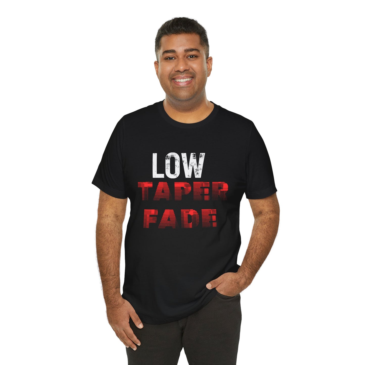 Low Taper Fade #2 Unisex Jersey Tee
