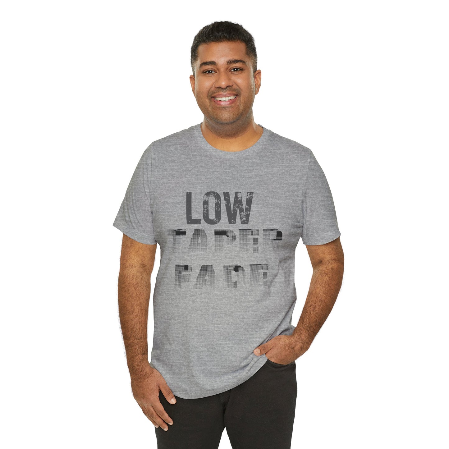 Low Taper Fade #4 Unisex Jersey Tee