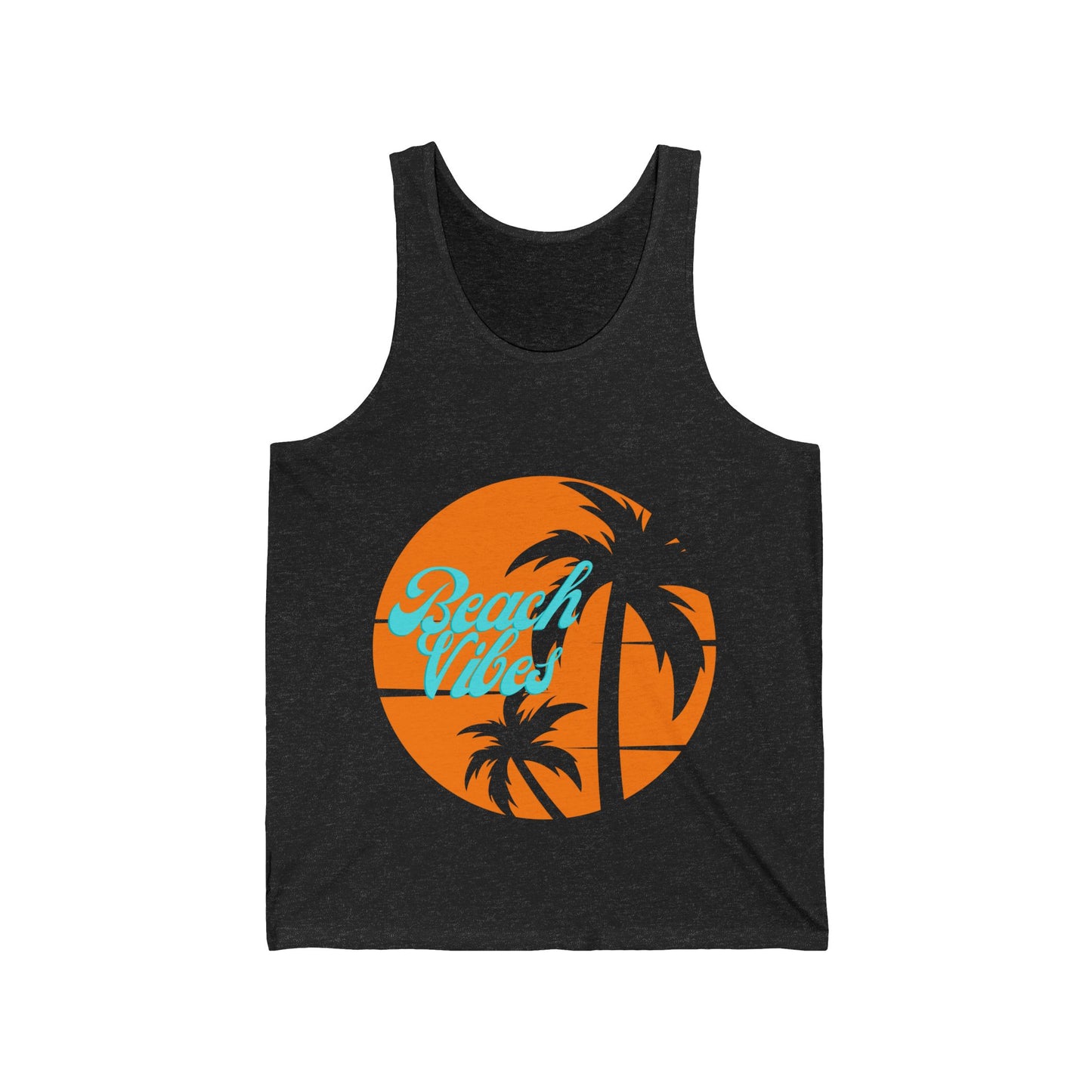 Vacation Beach Vibes 1 - Unisex Jersey Tank