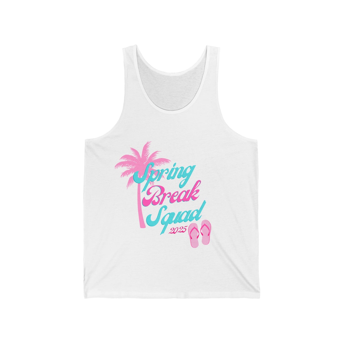 Spring Break Squad 2025 #12- Unisex Jersey Tank