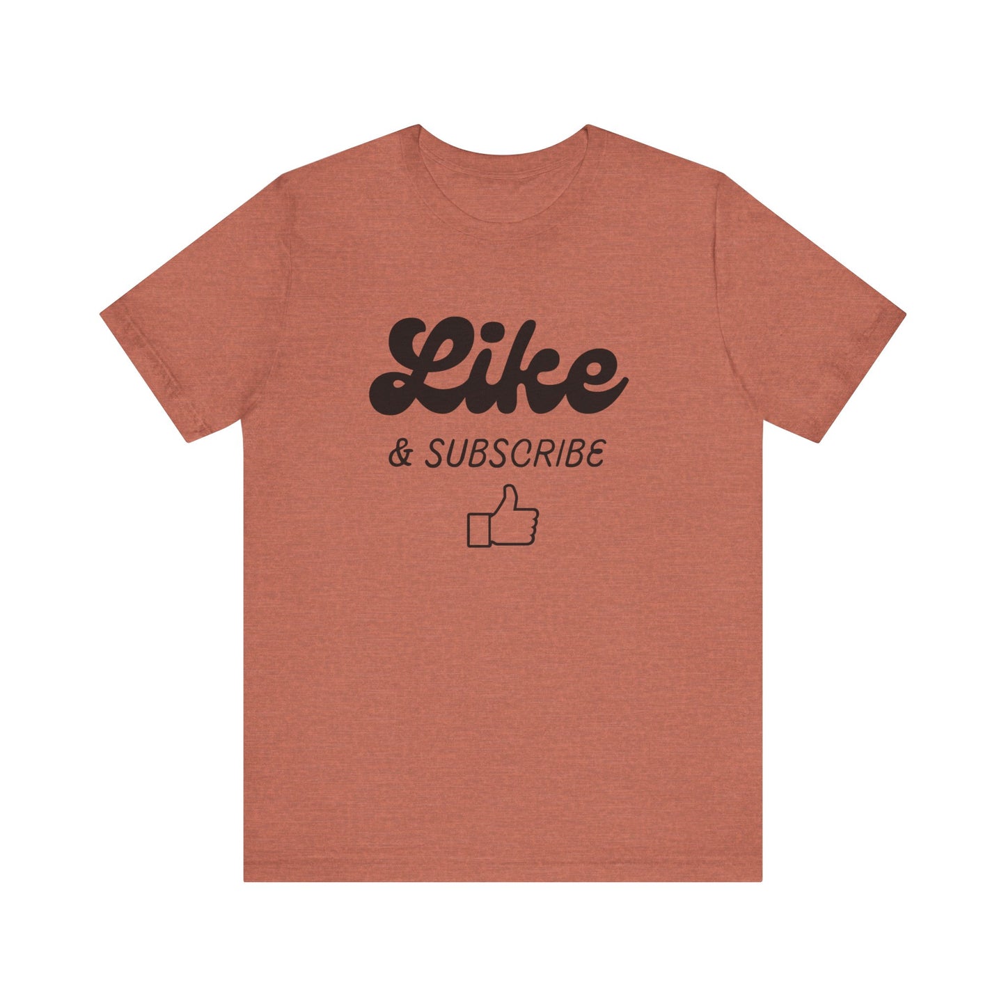 'Like & Subscribe' #2 Graphic T-Shirt for Everyday Comfort