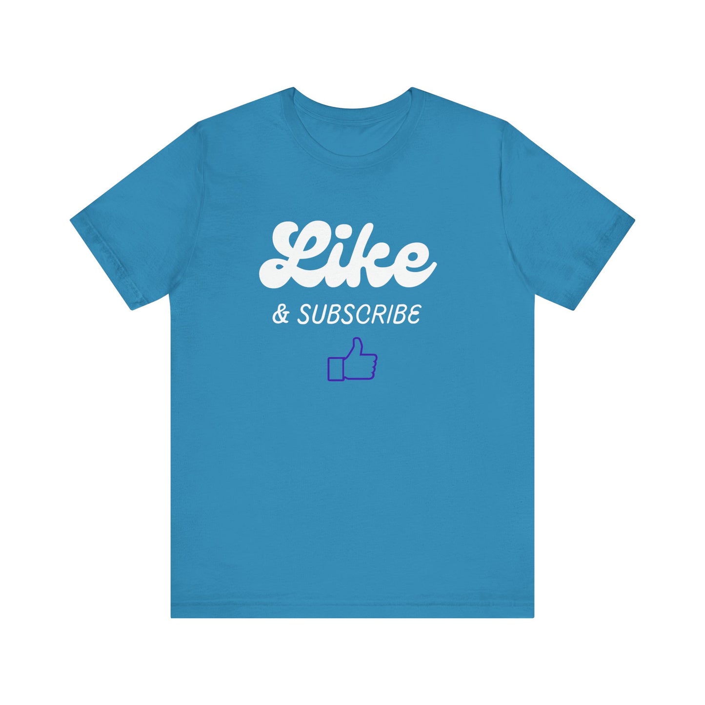 'Like & Subscribe' #1 Graphic T-Shirt for Everyday Comfort