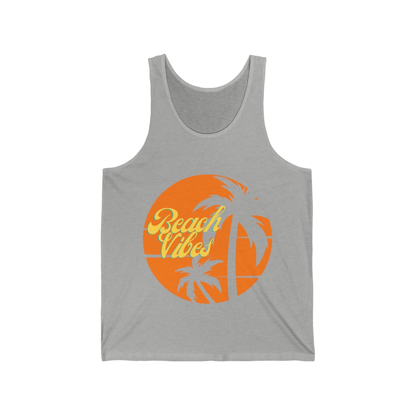 Vacation Beach Vibes 2 - Unisex Jersey Tank