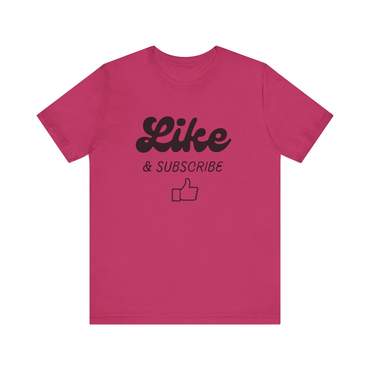 'Like & Subscribe' #2 Graphic T-Shirt for Everyday Comfort