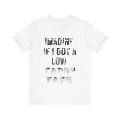 Low Taper Fade #3 Unisex Jersey Tee