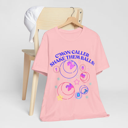 Bingo Shake Them Balls T-Shirt | Fun Tee for Game Night