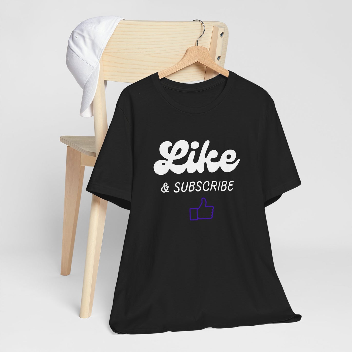 'Like & Subscribe' #1 Graphic T-Shirt for Everyday Comfort