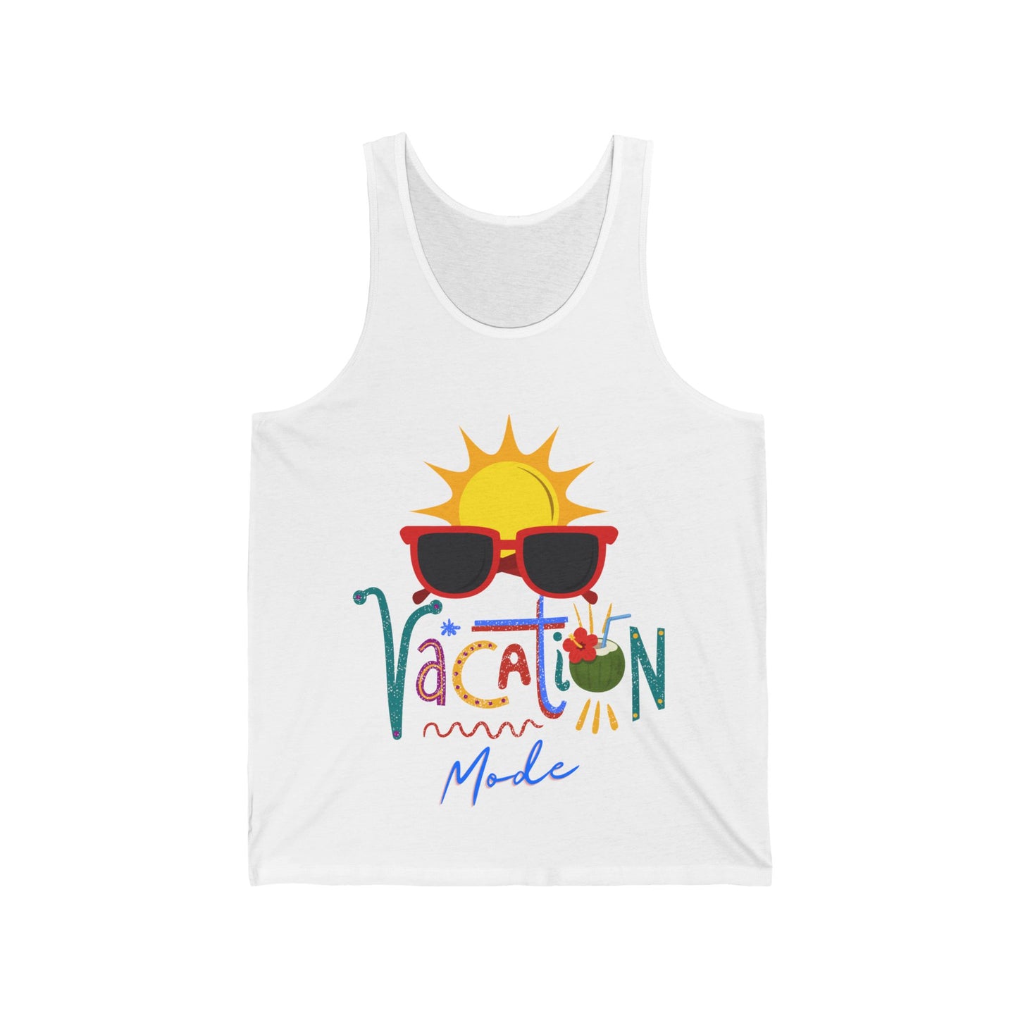 Vacation Mode - Unisex Jersey Tank