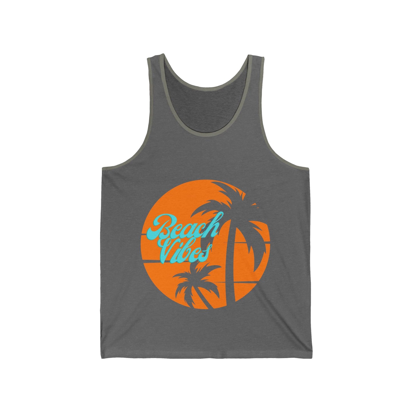 Vacation Beach Vibes 1 - Unisex Jersey Tank