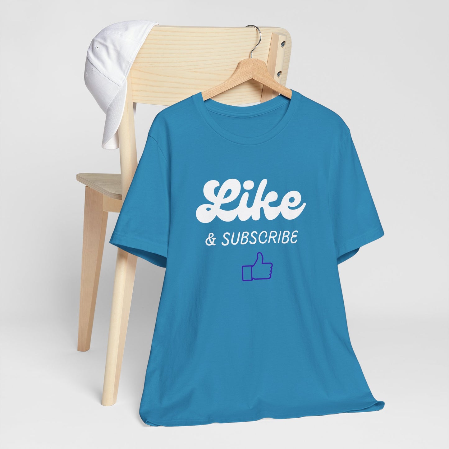 'Like & Subscribe' #1 Graphic T-Shirt for Everyday Comfort