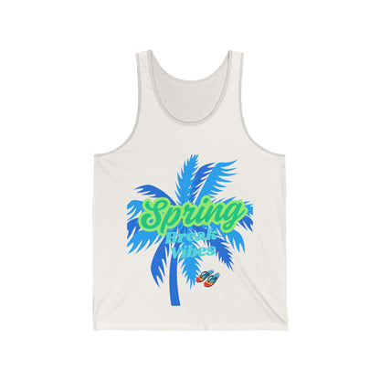 Spring Break Vibes #9 - Unisex Jersey Tank