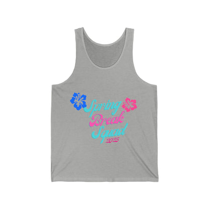 Spring Break Squad 2025 #4- Unisex Jersey Tank