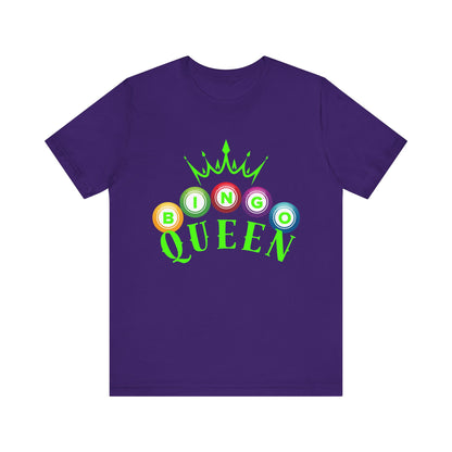 Bingo Queen T-Shirt #6 | Fun Tee for Game Night