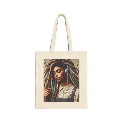 Plug In - #3 Canvas Tote Bag