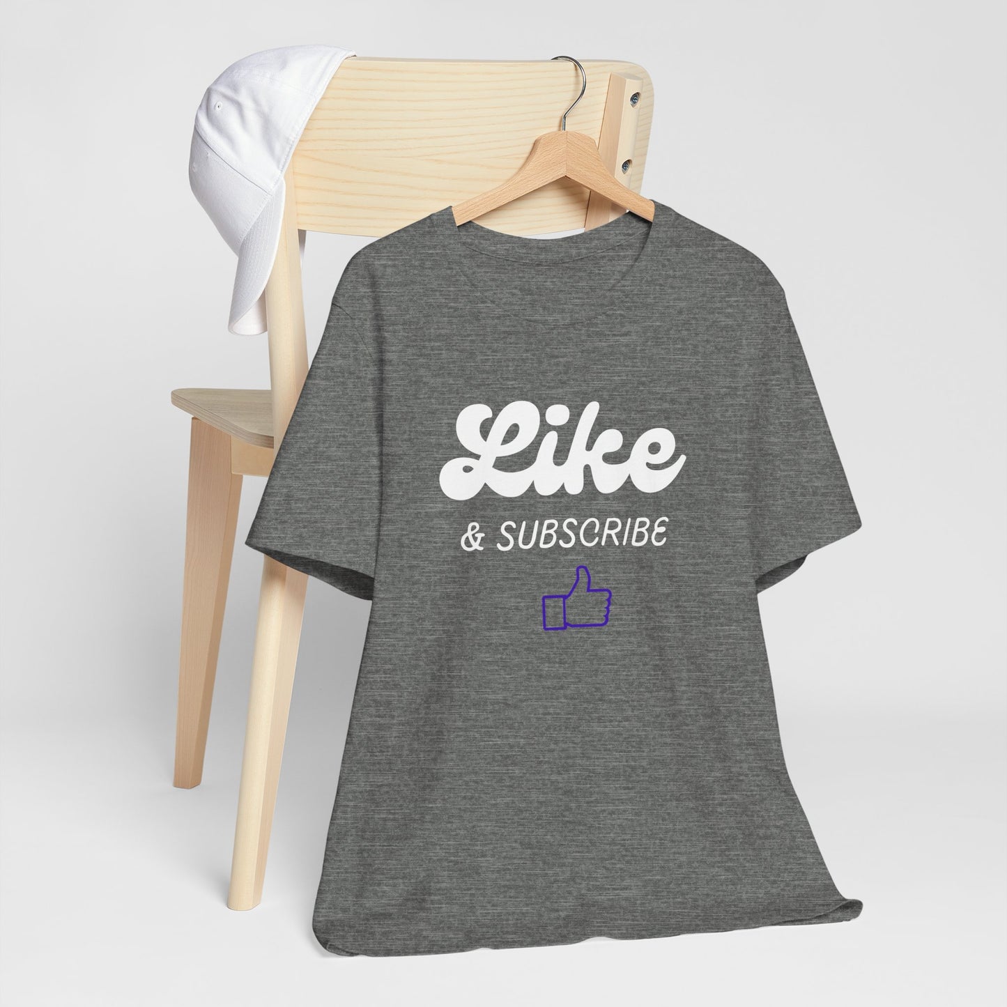 'Like & Subscribe' #1 Graphic T-Shirt for Everyday Comfort