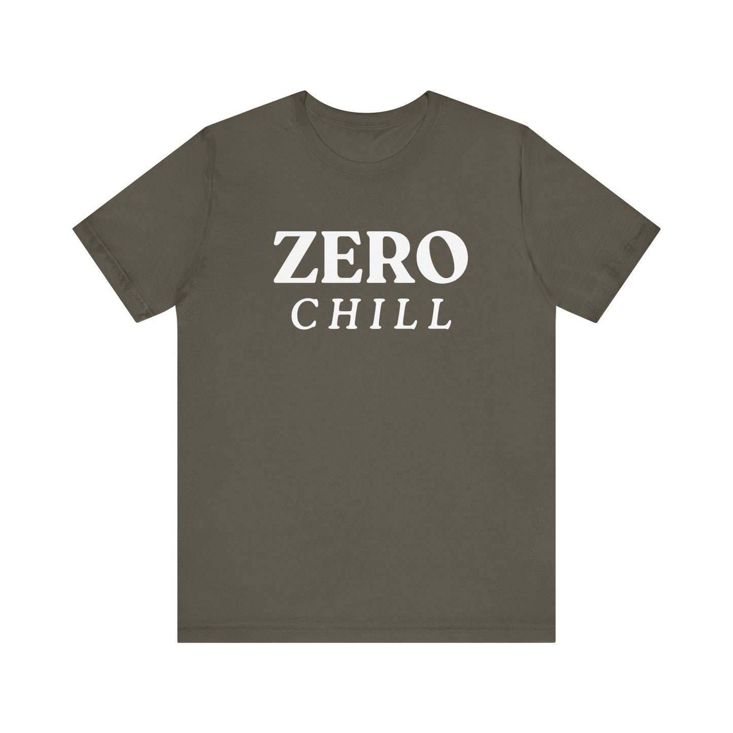 ZERO CHILL #1 - Graphic T-Shirt for Everyday Comfort