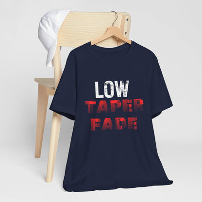 Low Taper Fade #2 Unisex Jersey Tee