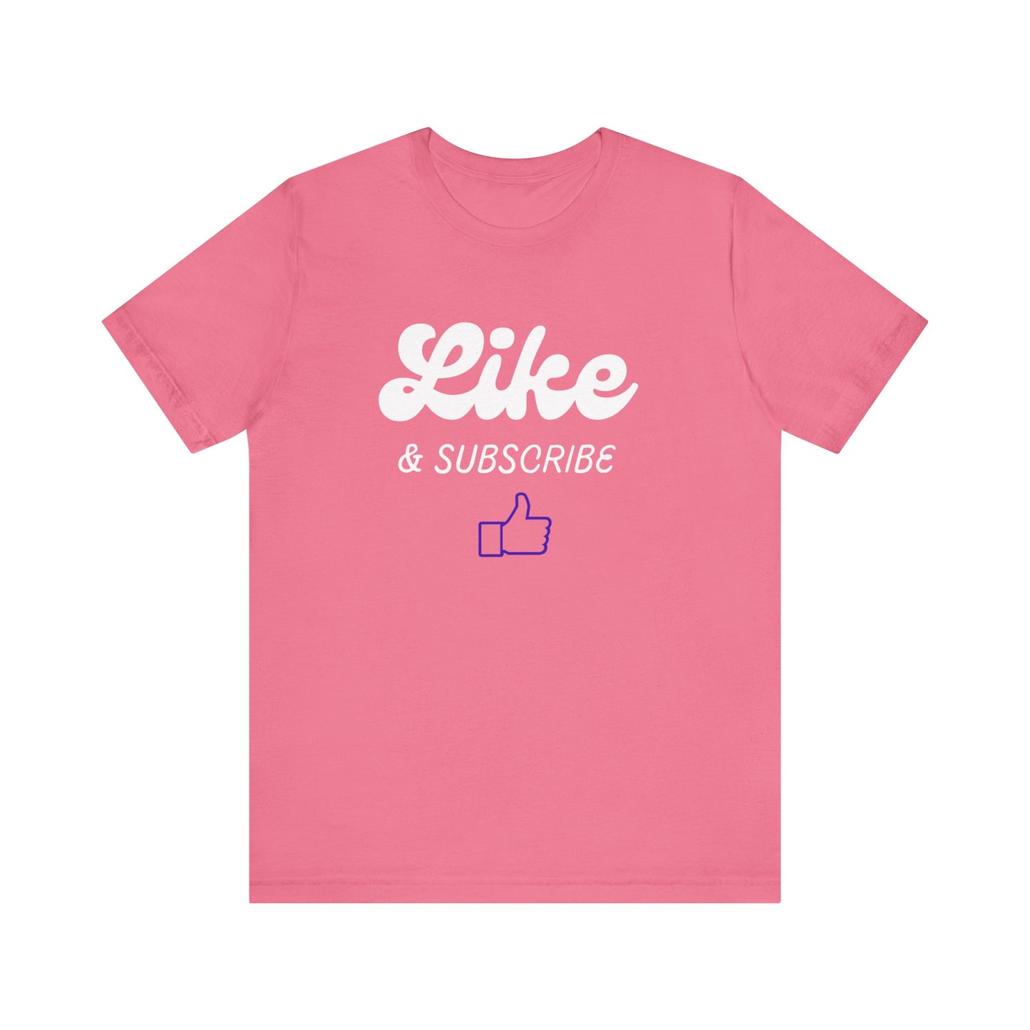 'Like & Subscribe' #1 Graphic T-Shirt for Everyday Comfort