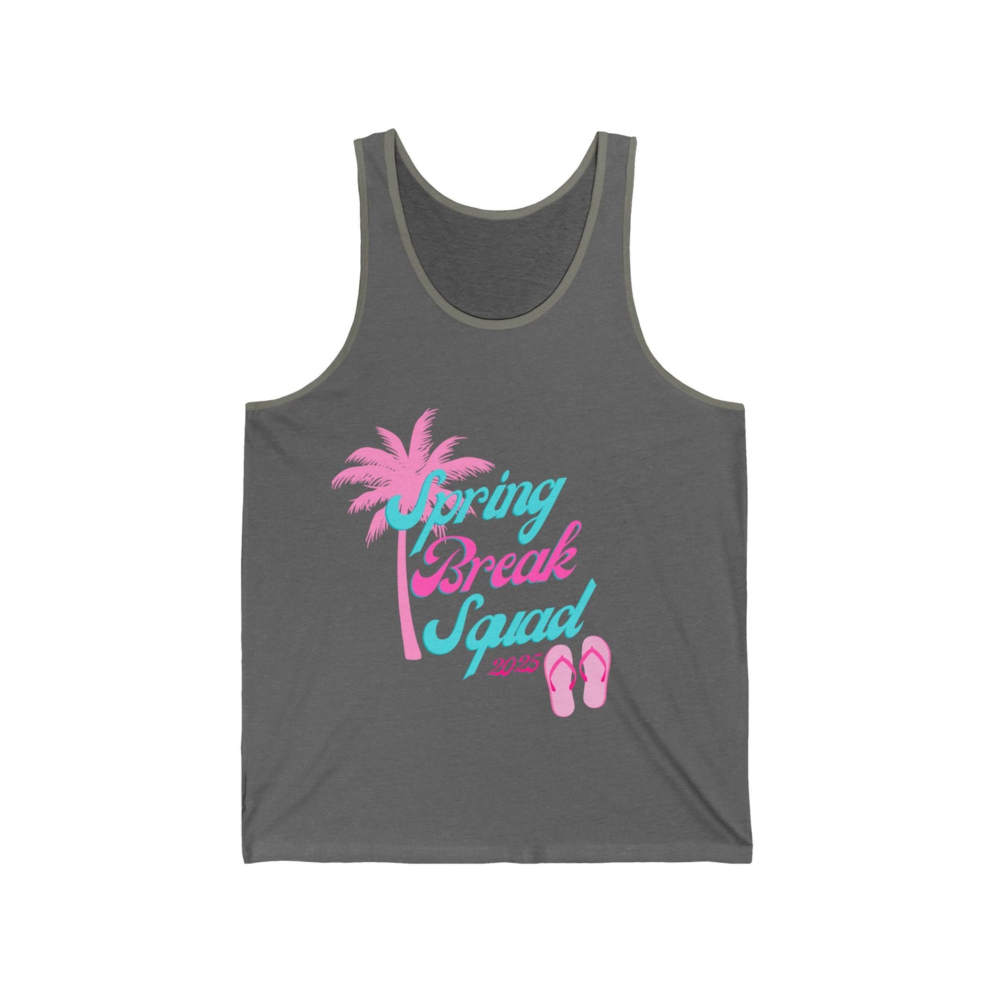 Spring Break Squad 2025 #12- Unisex Jersey Tank