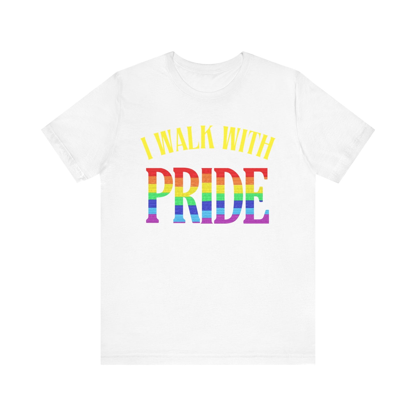 Walk With Pride 1 - PRIDE Unisex Tee