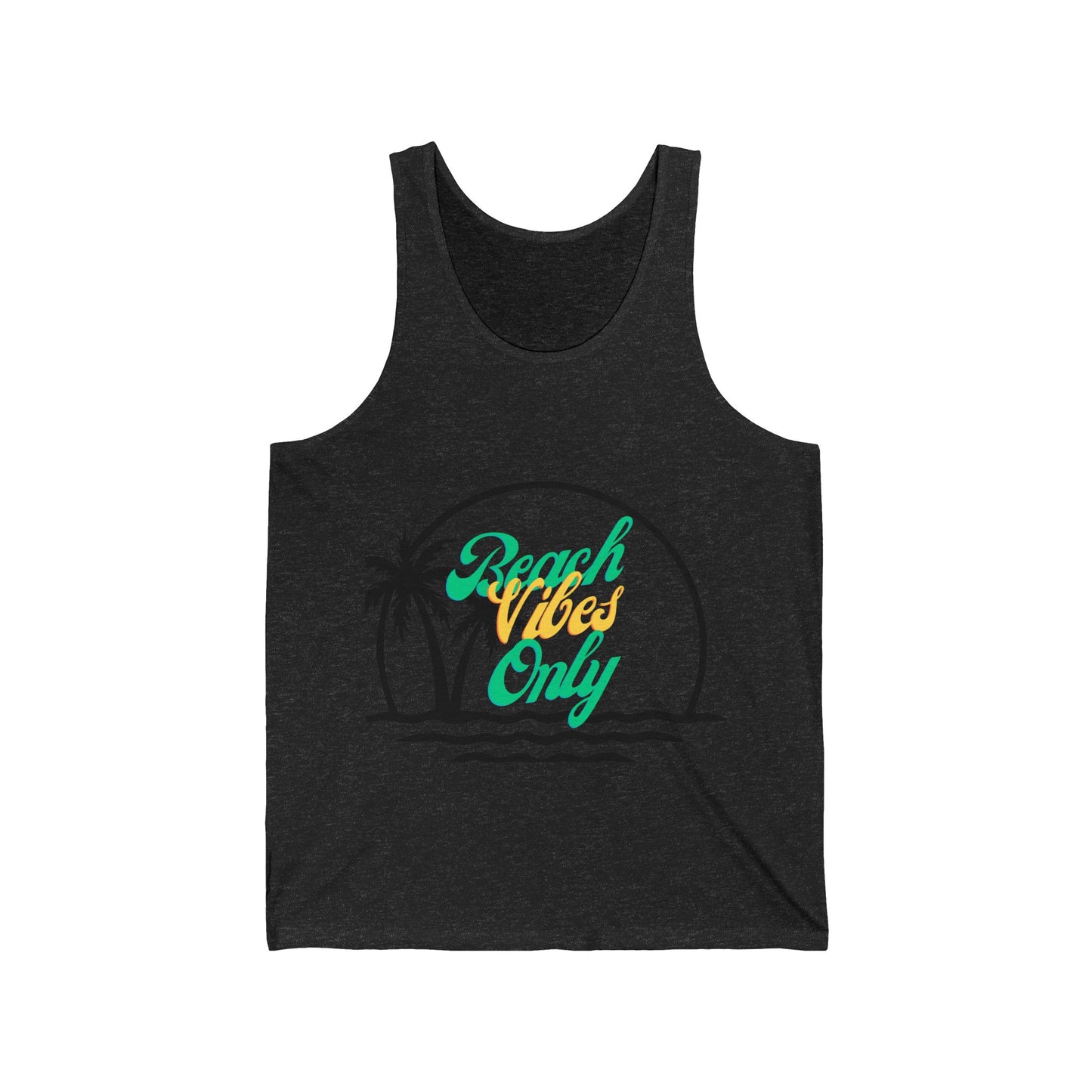 Spring Break Beach Vibes Only #8- Unisex Jersey Tank