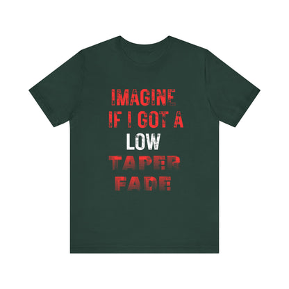 Low Taper Fade #1 Unisex Jersey Tee