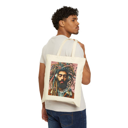 Plug In - #1 Canvas Tote Bag