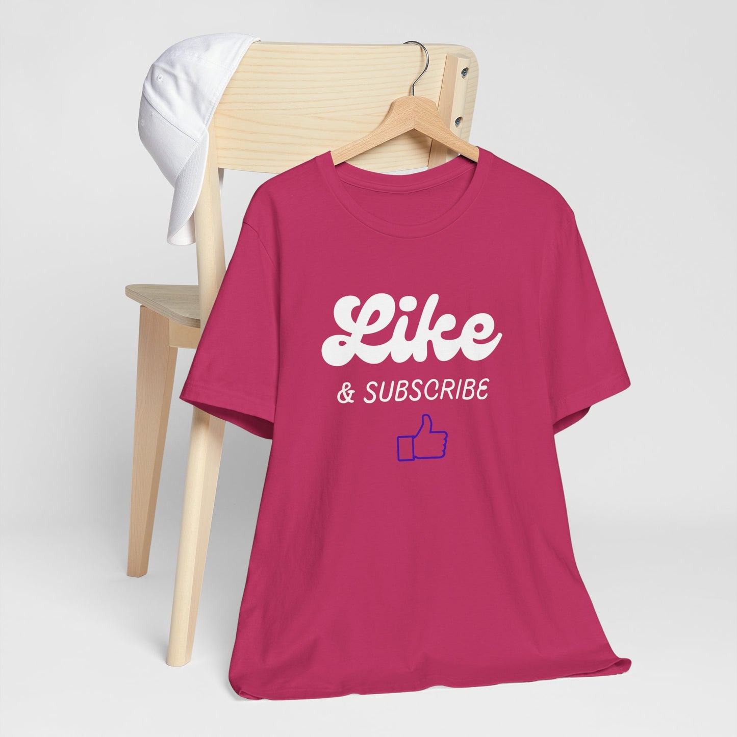 'Like & Subscribe' #1 Graphic T-Shirt for Everyday Comfort