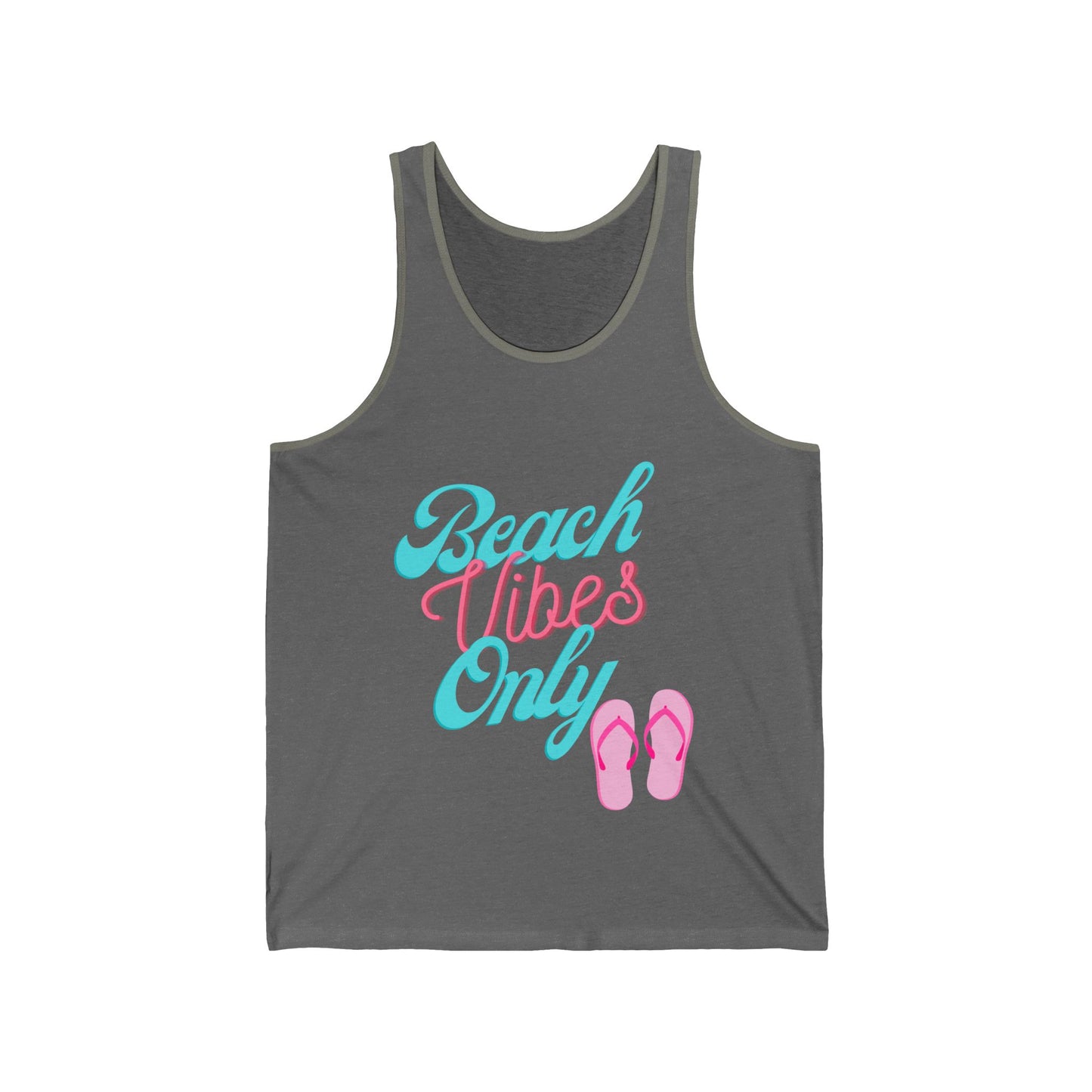 Spring Break Beach Vibes Only #6 - Unisex Jersey Tank