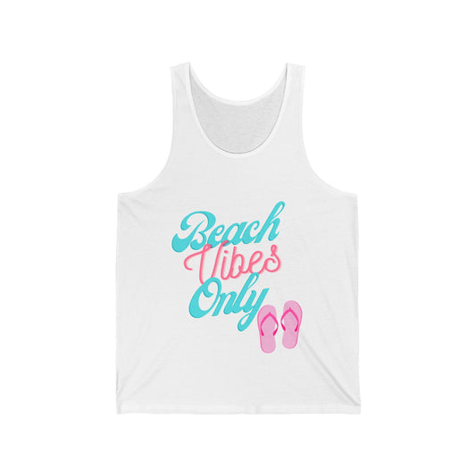 Spring Break Beach Vibes Only #6 - Unisex Jersey Tank