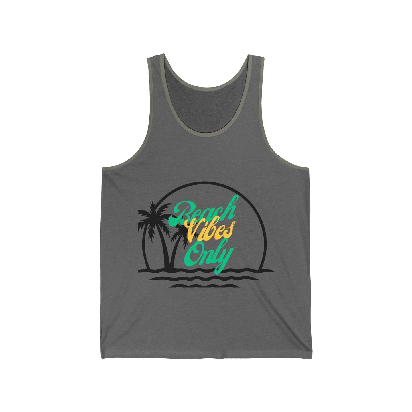 Spring Break Beach Vibes Only #8- Unisex Jersey Tank