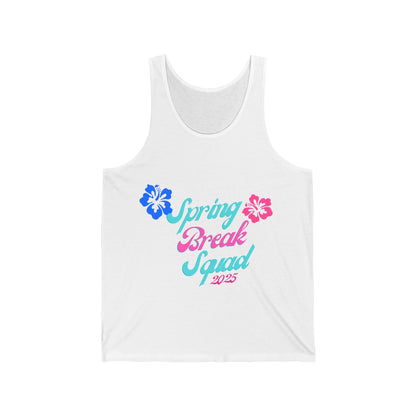 Spring Break Squad 2025 #4- Unisex Jersey Tank