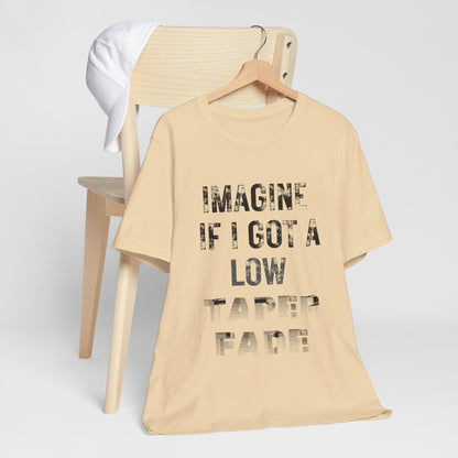 Low Taper Fade #3 Unisex Jersey Tee
