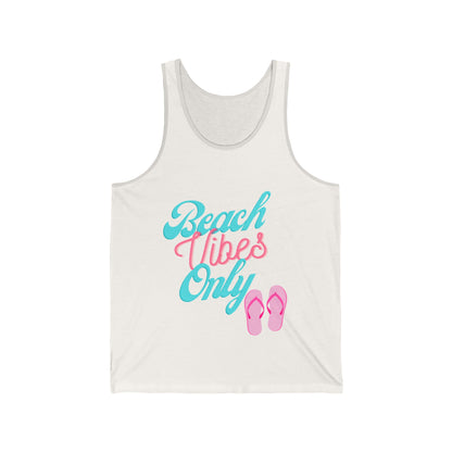 Spring Break Beach Vibes Only #6 - Unisex Jersey Tank