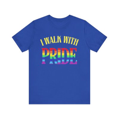 Walk With Pride 1 - PRIDE Unisex Tee