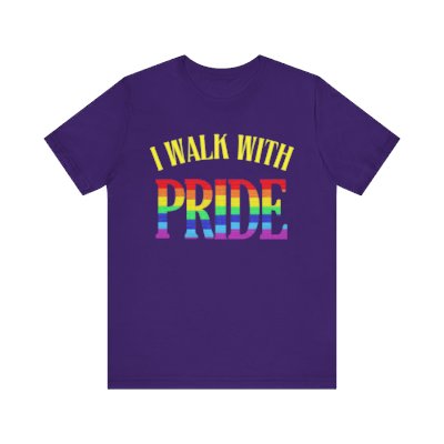 Walk With Pride 1 - PRIDE Unisex Tee