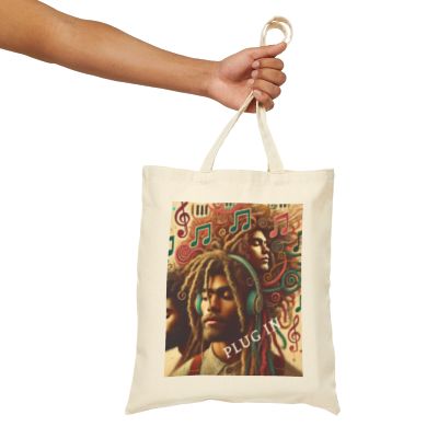 Plug In - #2 Canvas Tote Bag