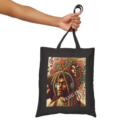 Plug In - #2 Canvas Tote Bag