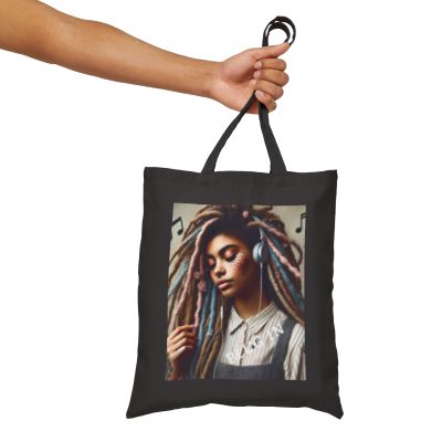 Plug In - #3 Canvas Tote Bag