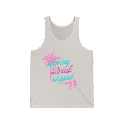 Spring Break Squad 2025 #12- Unisex Jersey Tank