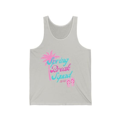 Spring Break Squad 2025 #12- Unisex Jersey Tank