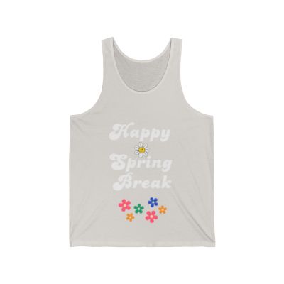 Happy Spring Break #11- Unisex Jersey Tank