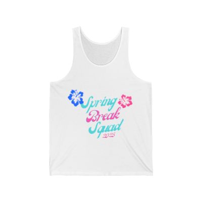 Spring Break Squad 2025 #4- Unisex Jersey Tank