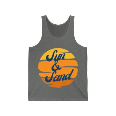 Vacation Sun & Sand Golden - Unisex Jersey Tank