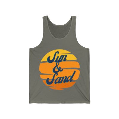 Vacation Sun & Sand Golden - Unisex Jersey Tank