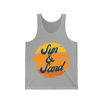 Vacation Sun & Sand Golden - Unisex Jersey Tank