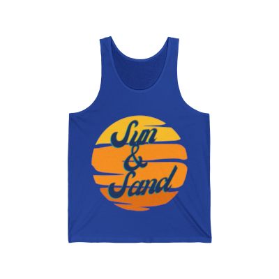 Vacation Sun & Sand Golden - Unisex Jersey Tank